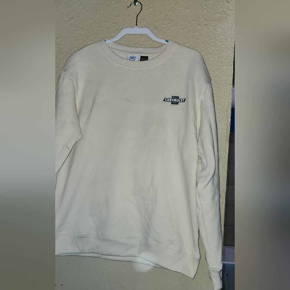White Long Sleeve Sweatshirt